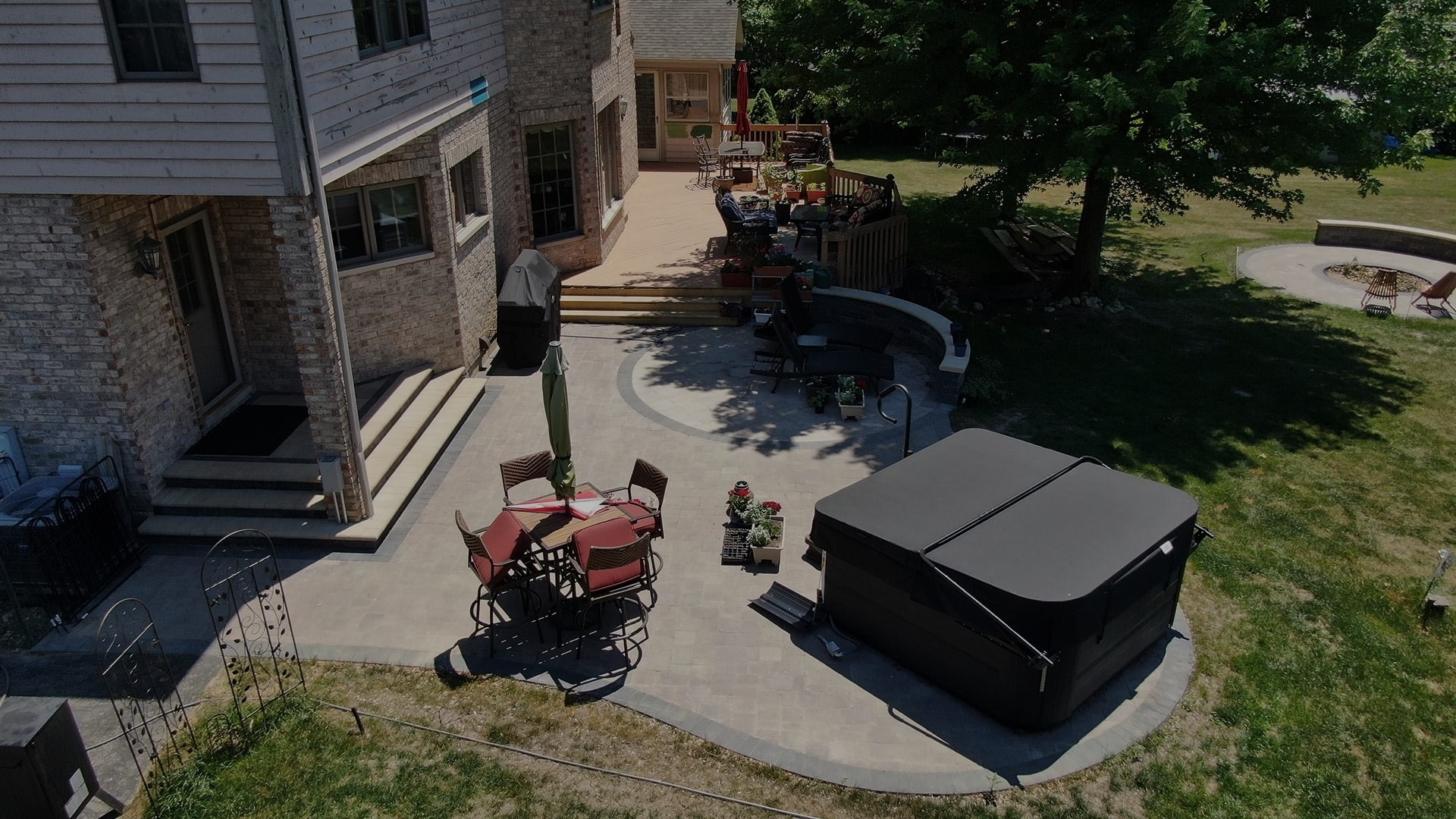 paver patio installation